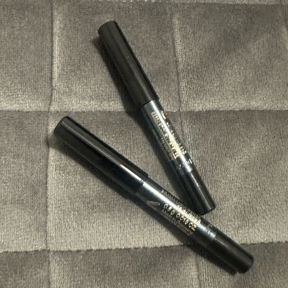 New Bundle of 2 Lancome drama pencil 08 glitter Eiffel diamond 0.5G each travel